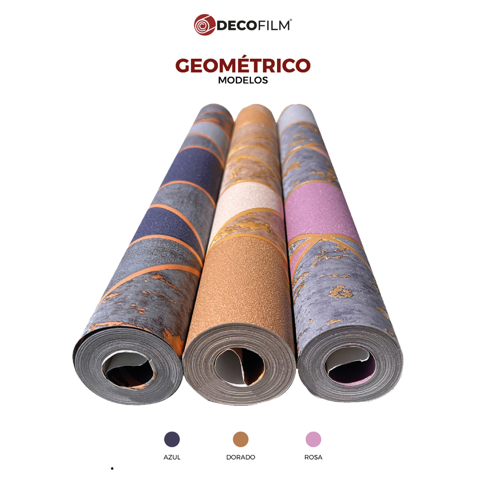 Papel Tapiz Geométrico - DECOFILM® / 1 rollo / 0.53*9.5m