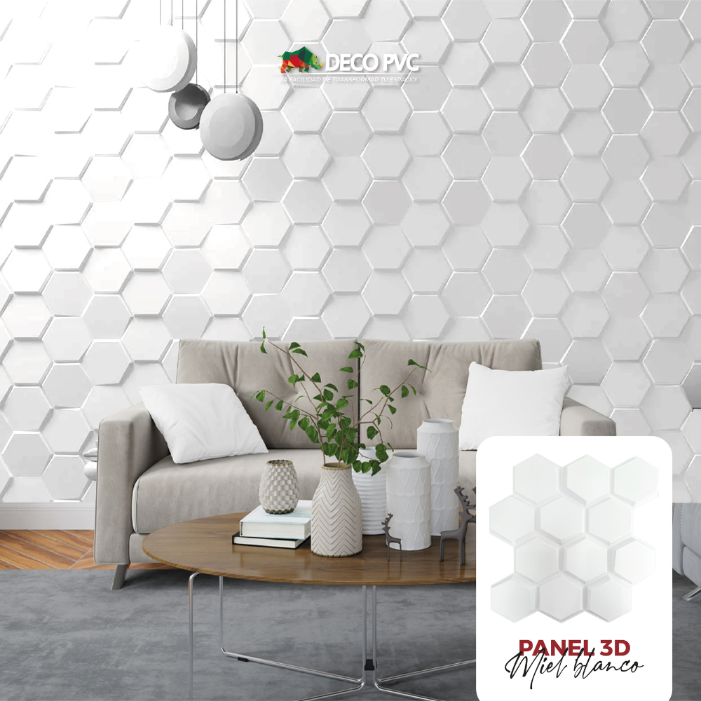 PANEL 3D Profesional - X2603 MIEL / 10pzas / 50*50cm