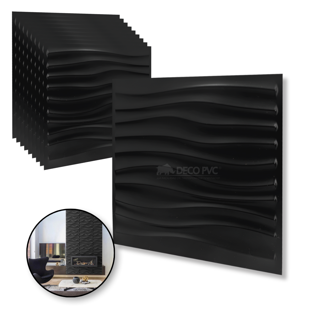 PANEL 3D -Cuerdas S105 / 10pzas / 50*50cm