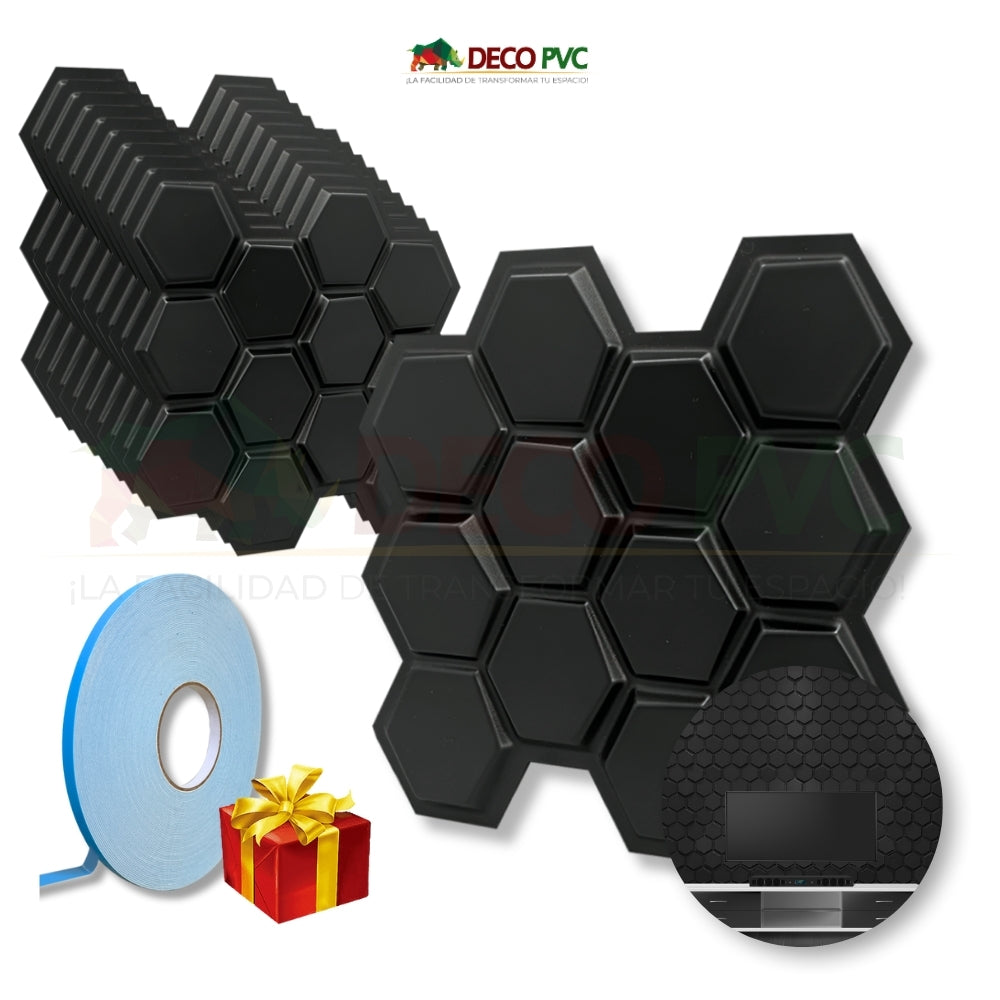 PANEL 3D Profesional - X2603 MIEL / 10pzas / 50*50cm