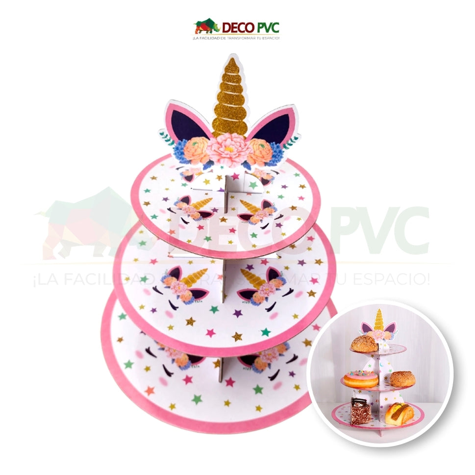 Soporte para CupcakeUnicornio