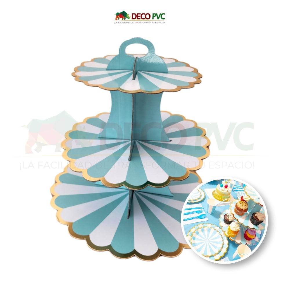 Soporte para CupcakeAzul