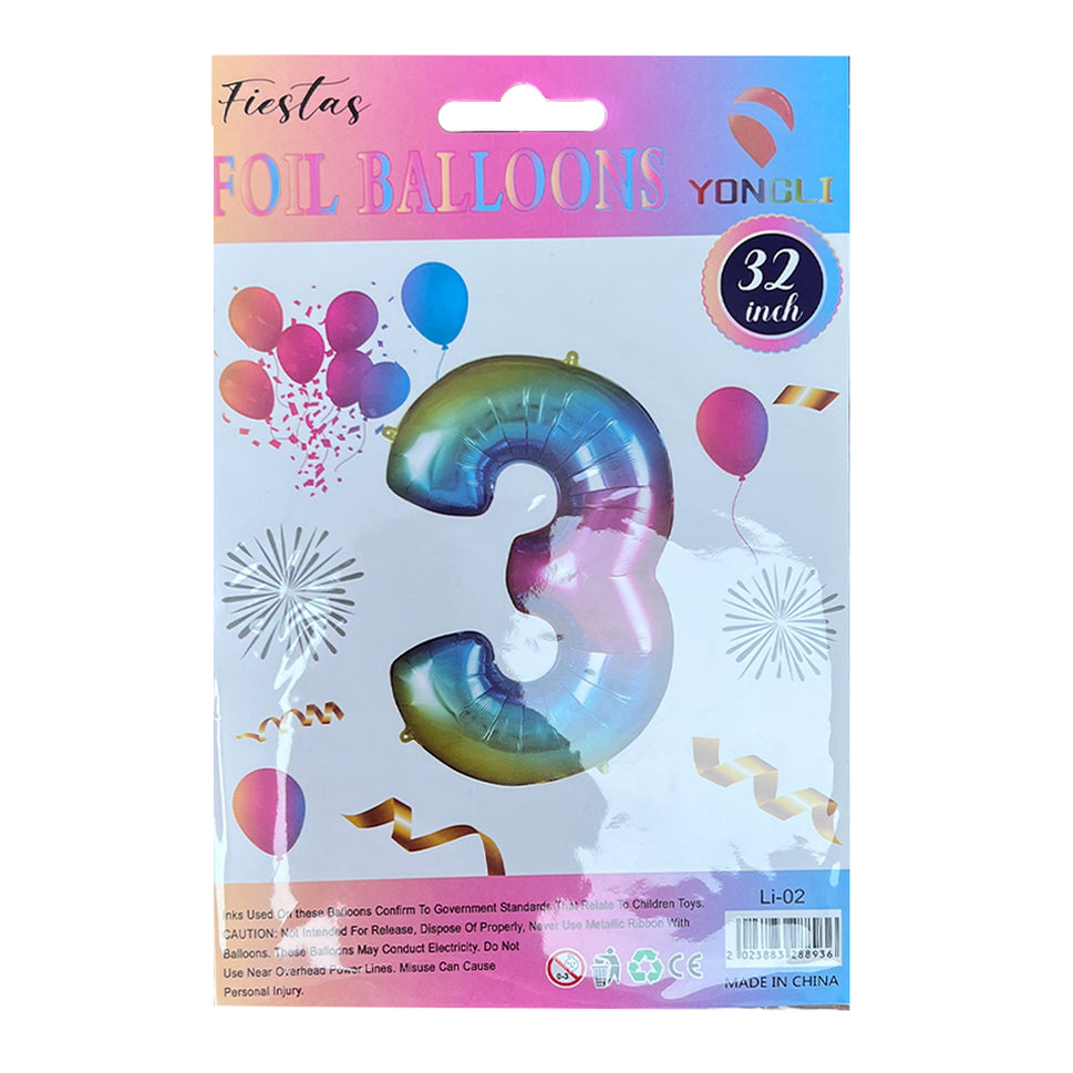 Globo número 3Tornasol