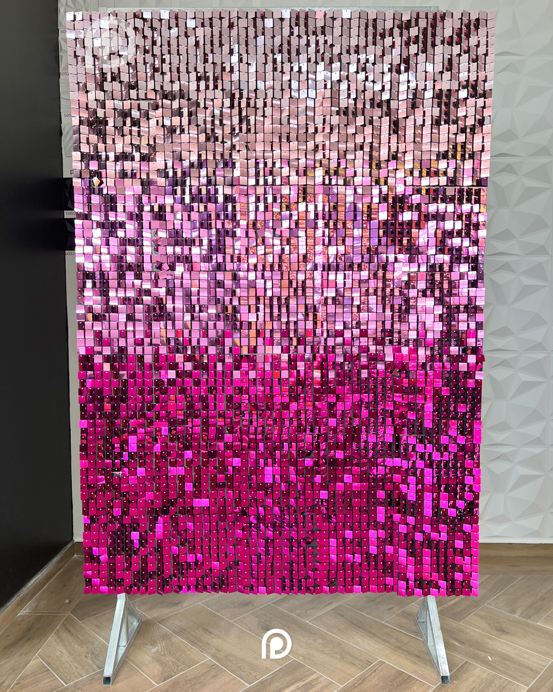 Panel 4D Degradado - Pinky Sunset Waltz / 30pzas / 30*30cm