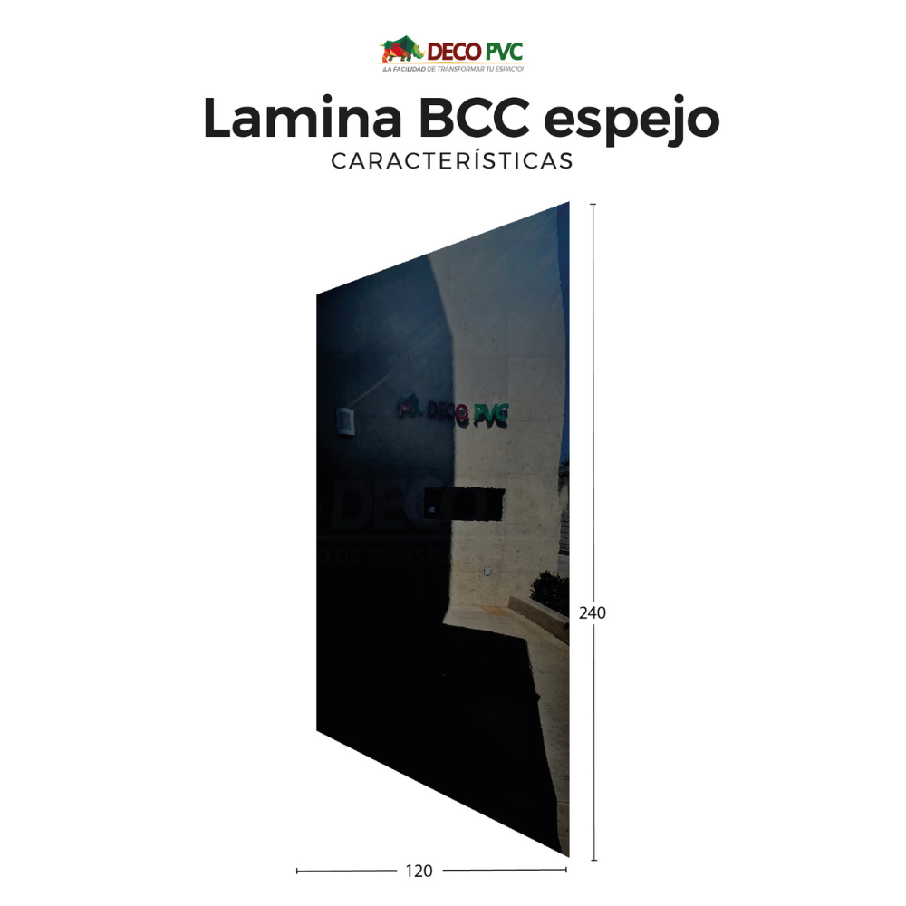 Lámina BCC Dorada Espejo (5mm) - JM-006