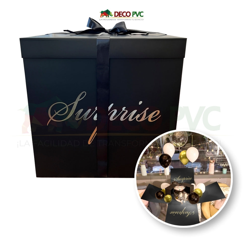 SURPRISE BOXNEGRO/BLACK