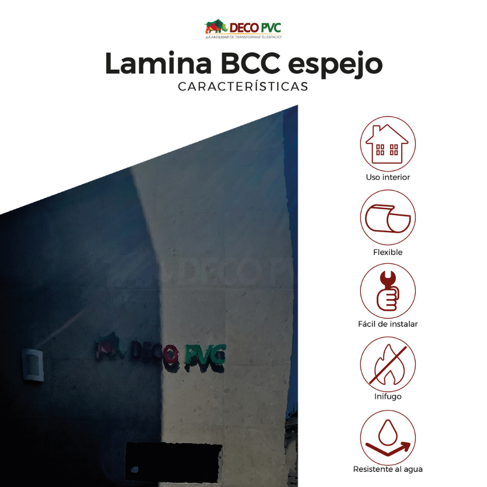 Lámina BCC Dorada Espejo (5mm) - JM-006