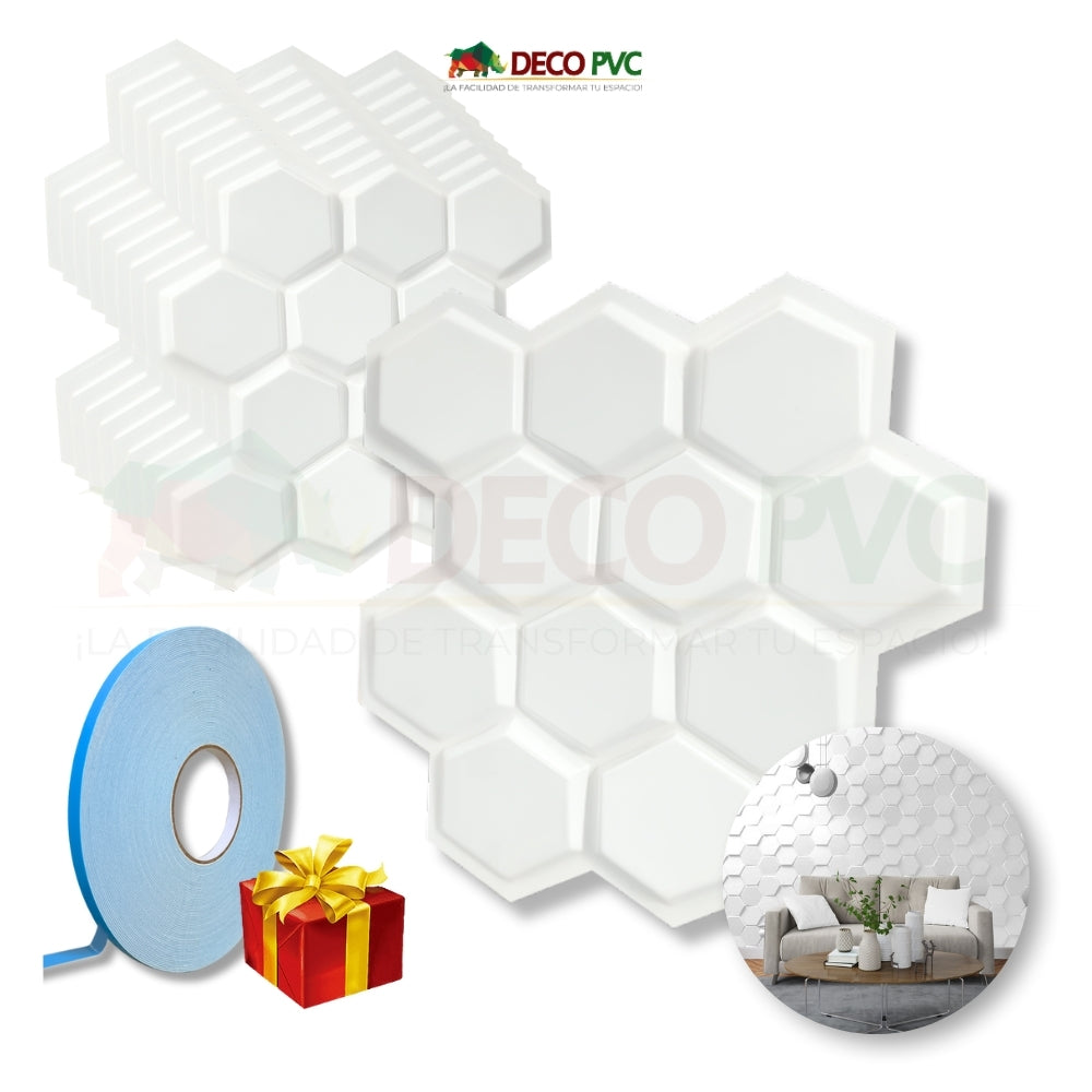 PANEL 3D Profesional - X2603 MIEL / 10pzas / 50*50cm