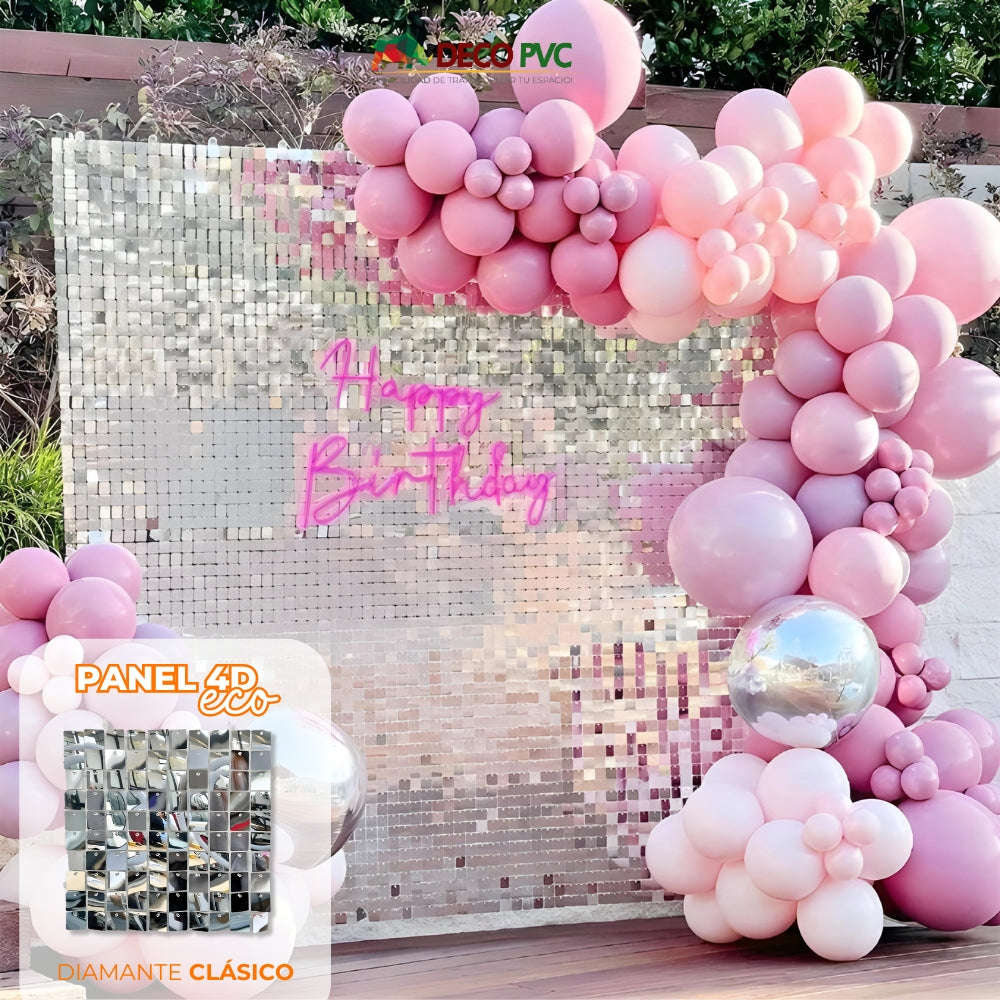 Panel 4D ECO Clásico / 24pzas / 30*30cm