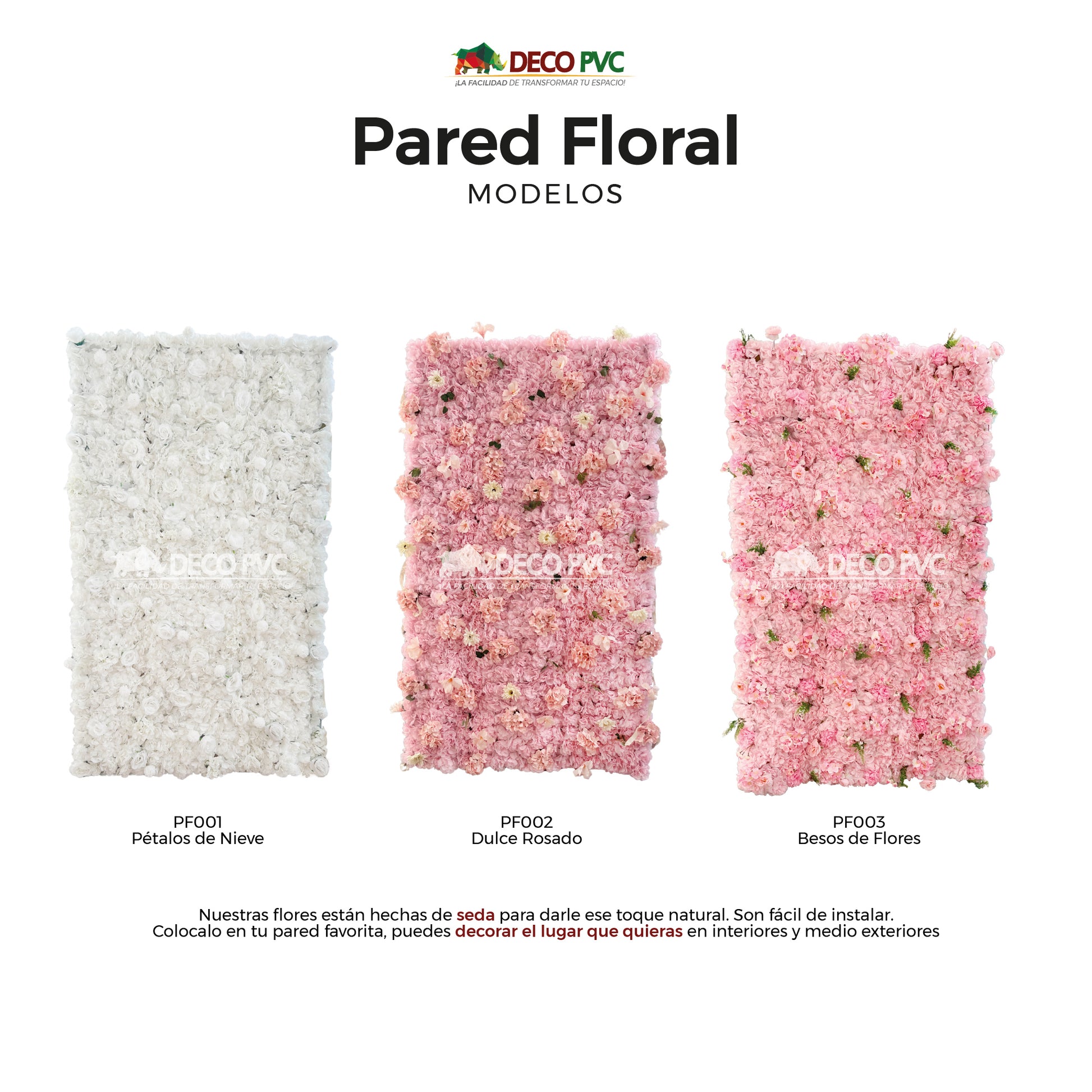 Pared Floral / 2.10*1.20m