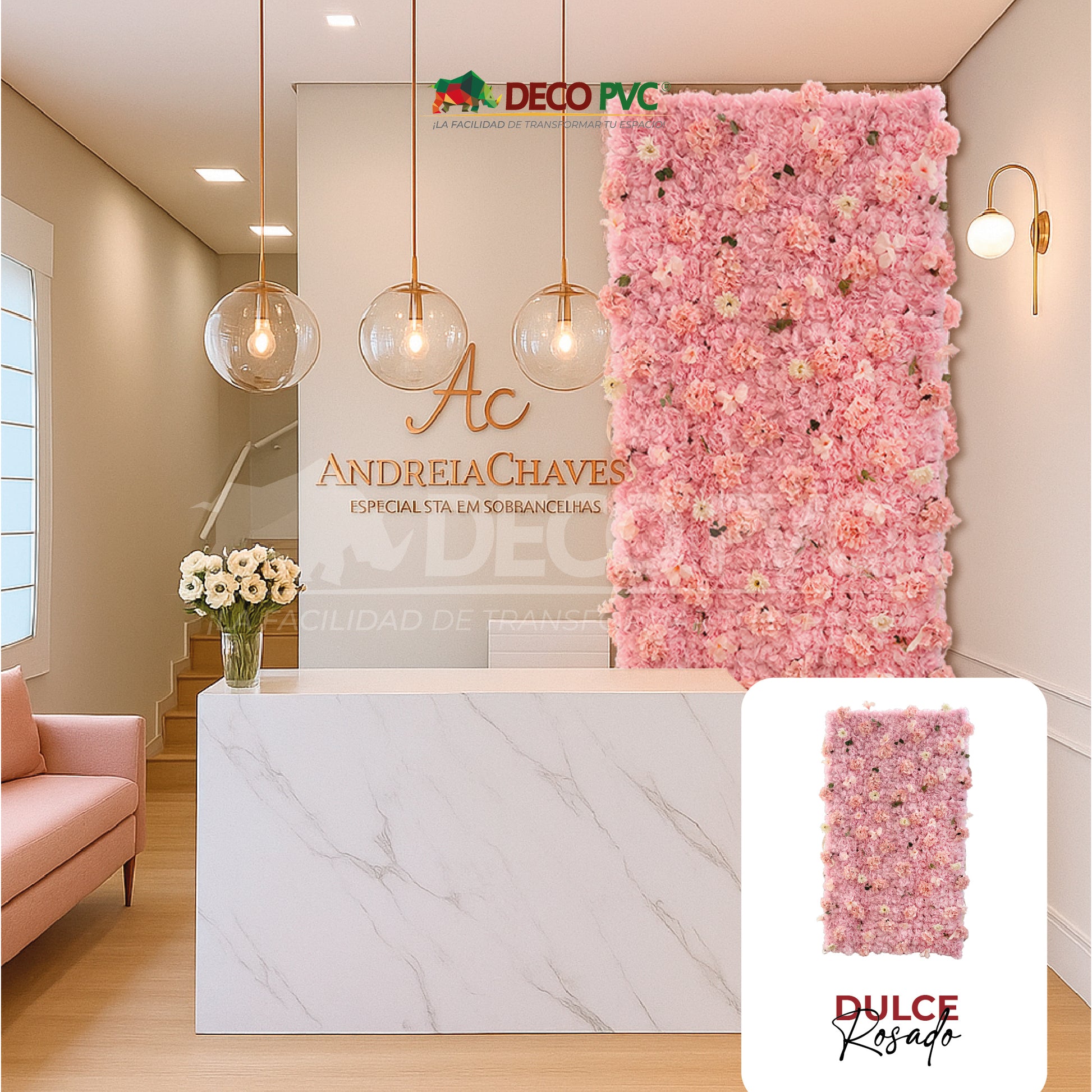 Pared Floral / 2.10*1.20m