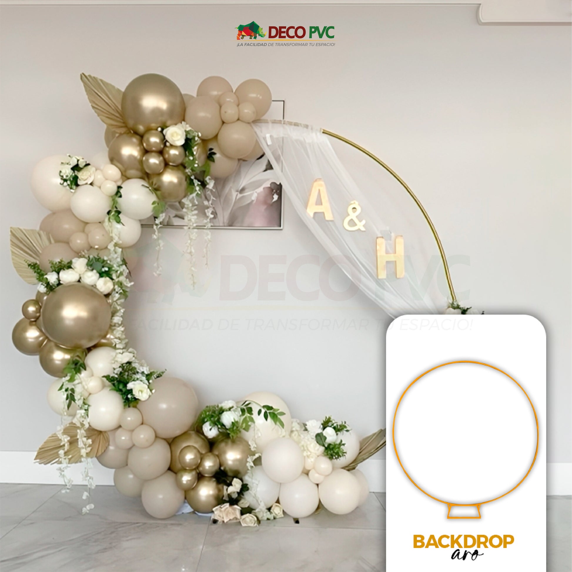 Backdrop Redondo / 1pz / 2m