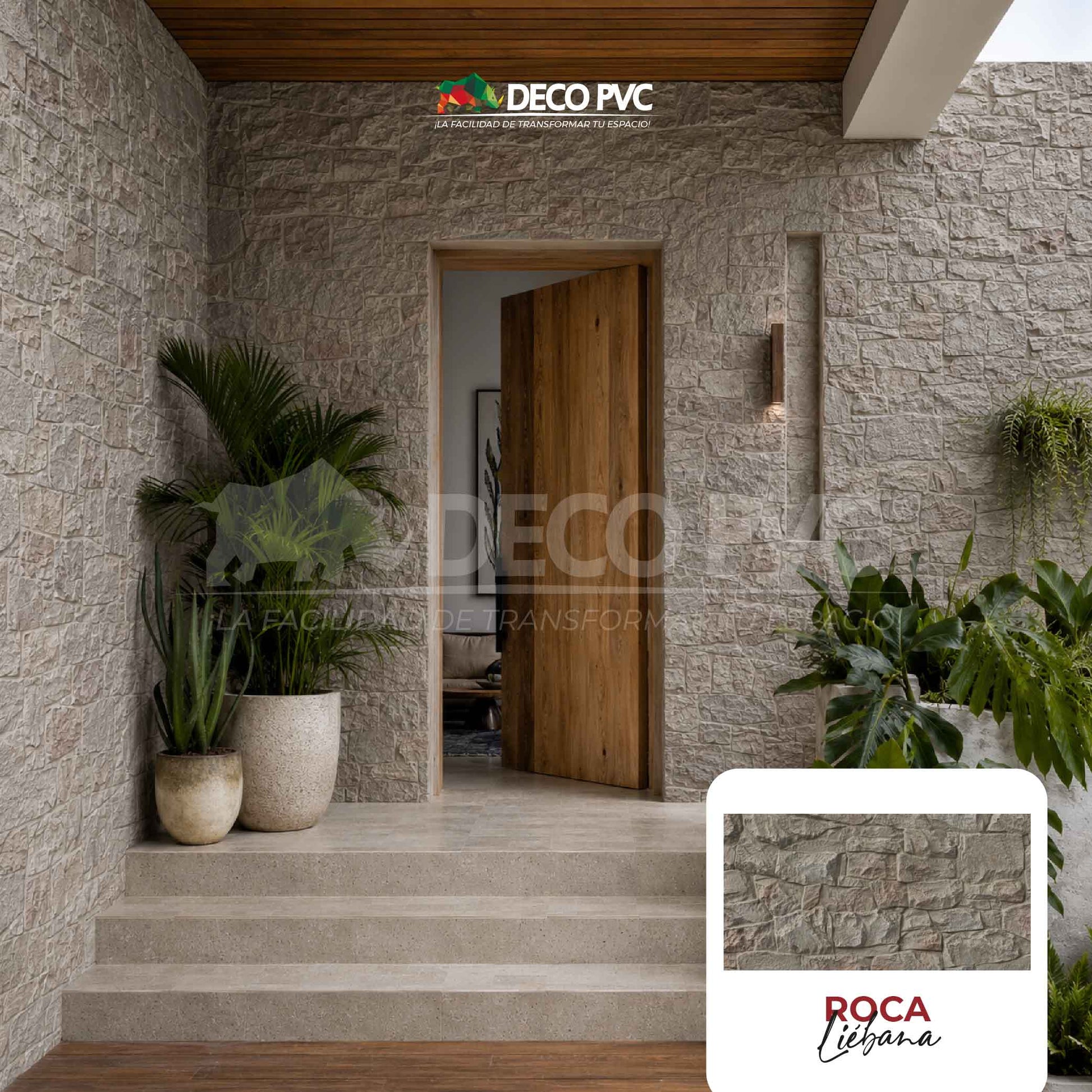 Piedra PU / 4pzas / 120*60cm