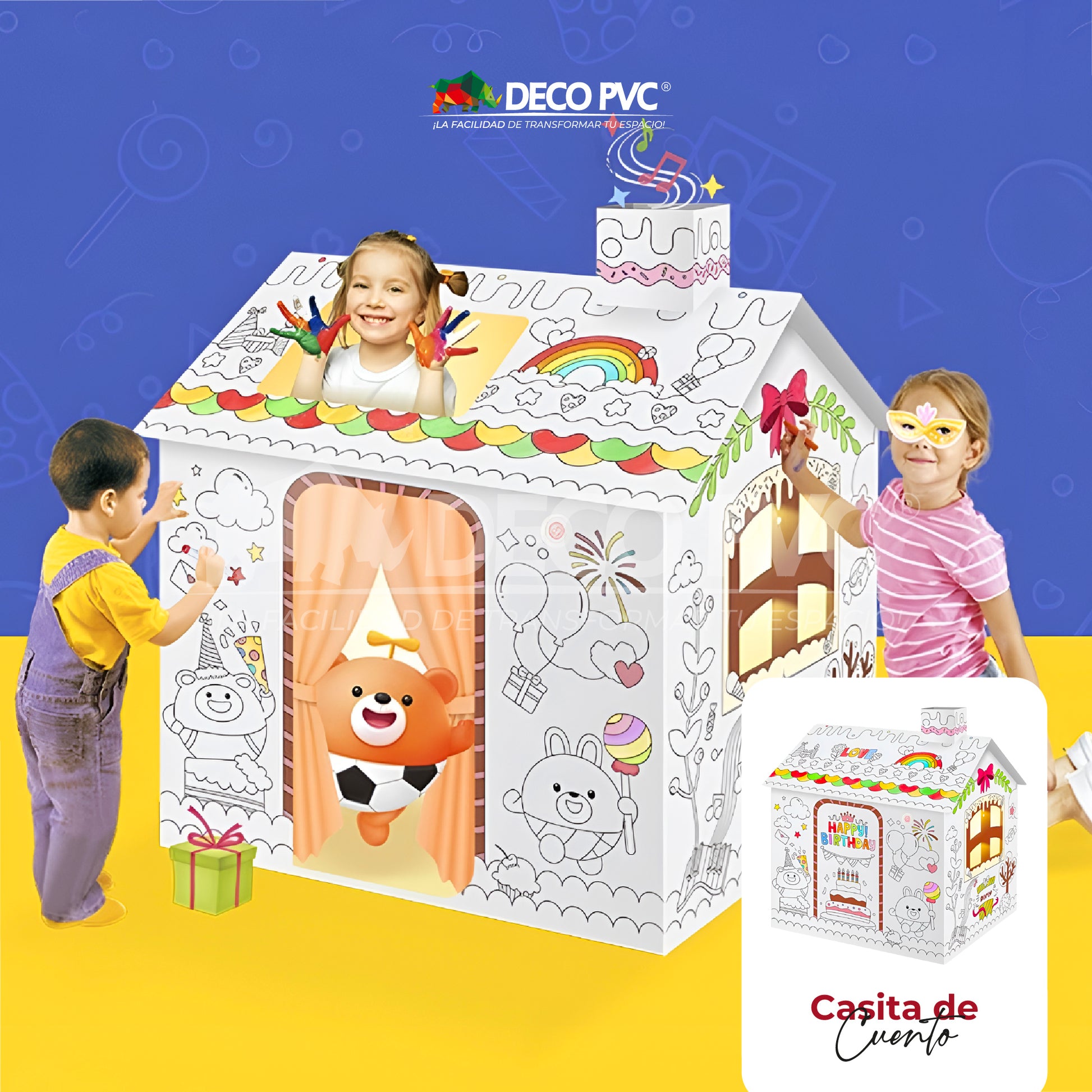 Mundo Mágico para colorear