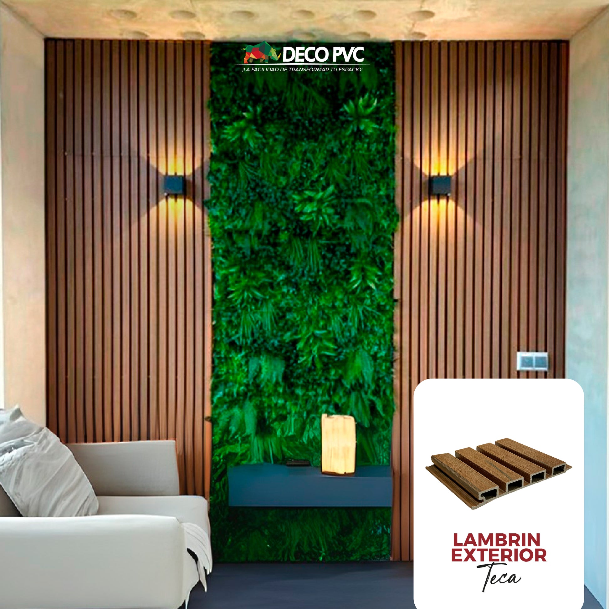 Lambrin Exterior / 4pzas / 21.9*280cm