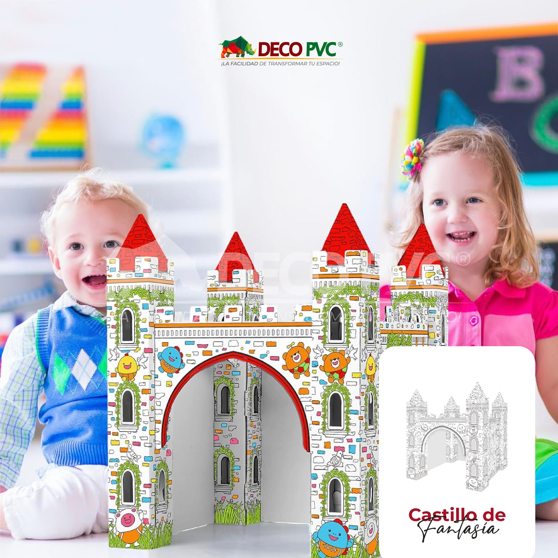 Mundo Mágico para colorear