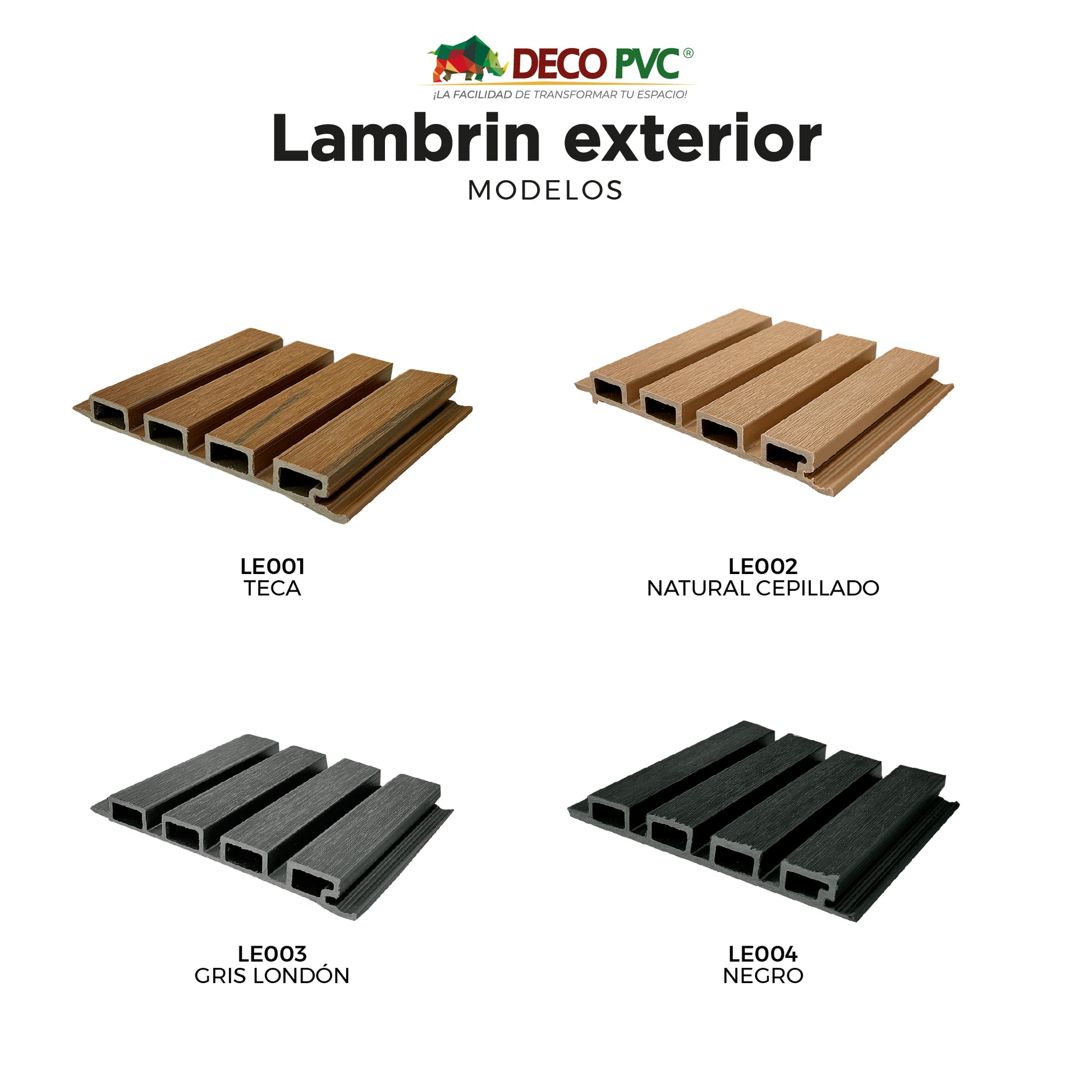 Lambrin Exterior / 4pzas / 21.9*280cm