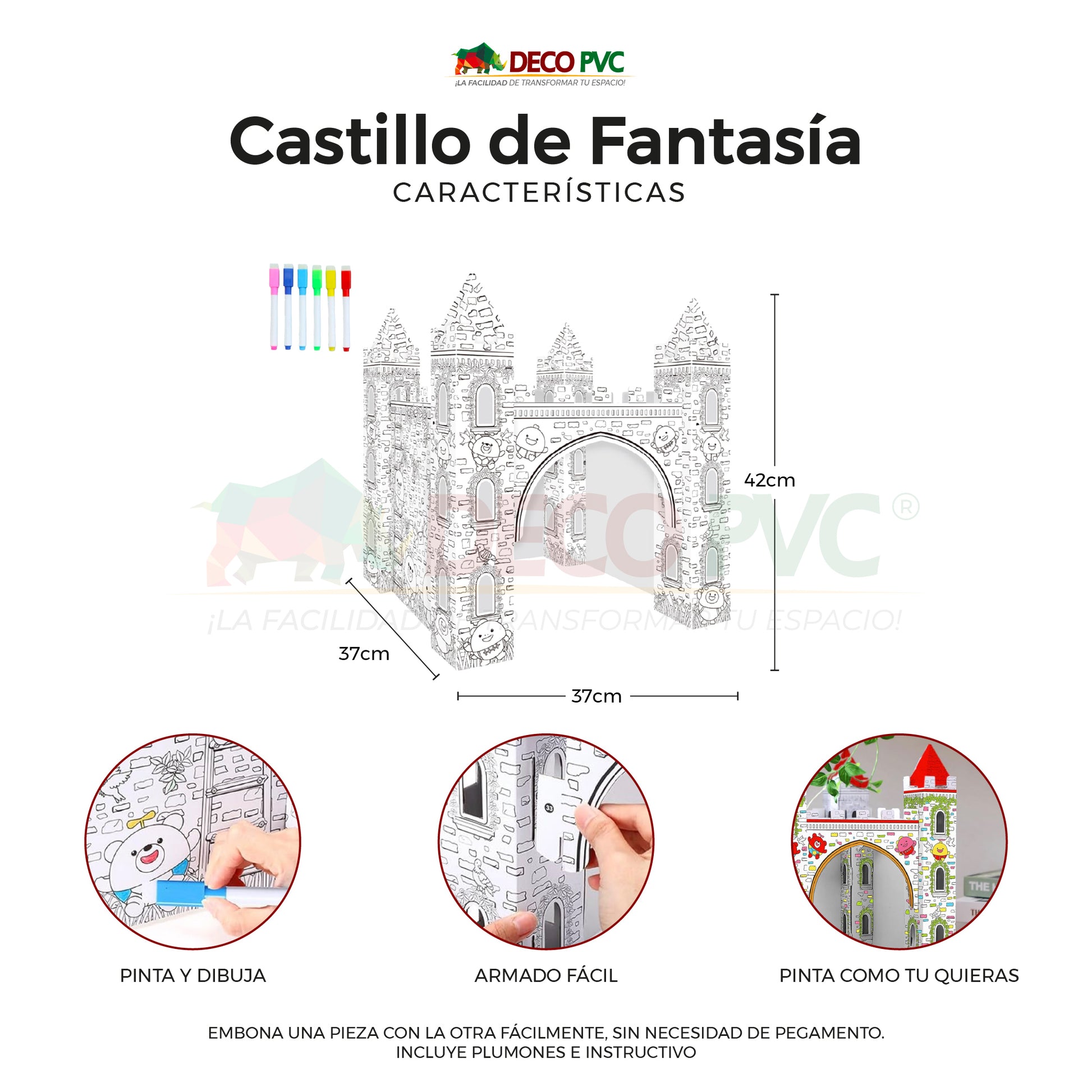 Mundo Mágico para colorear