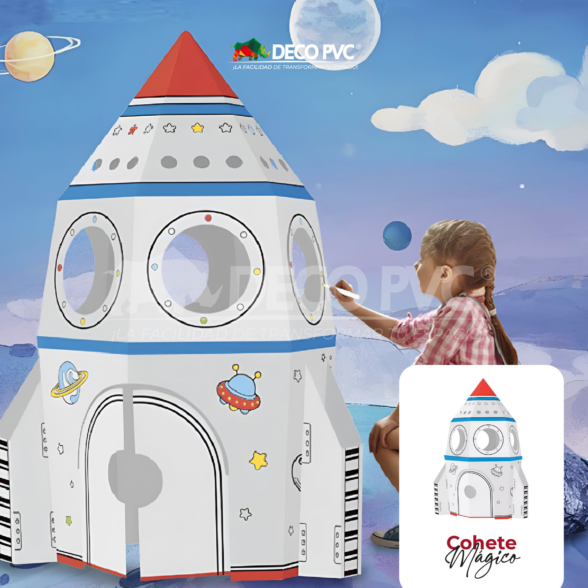 Mundo Mágico para colorear