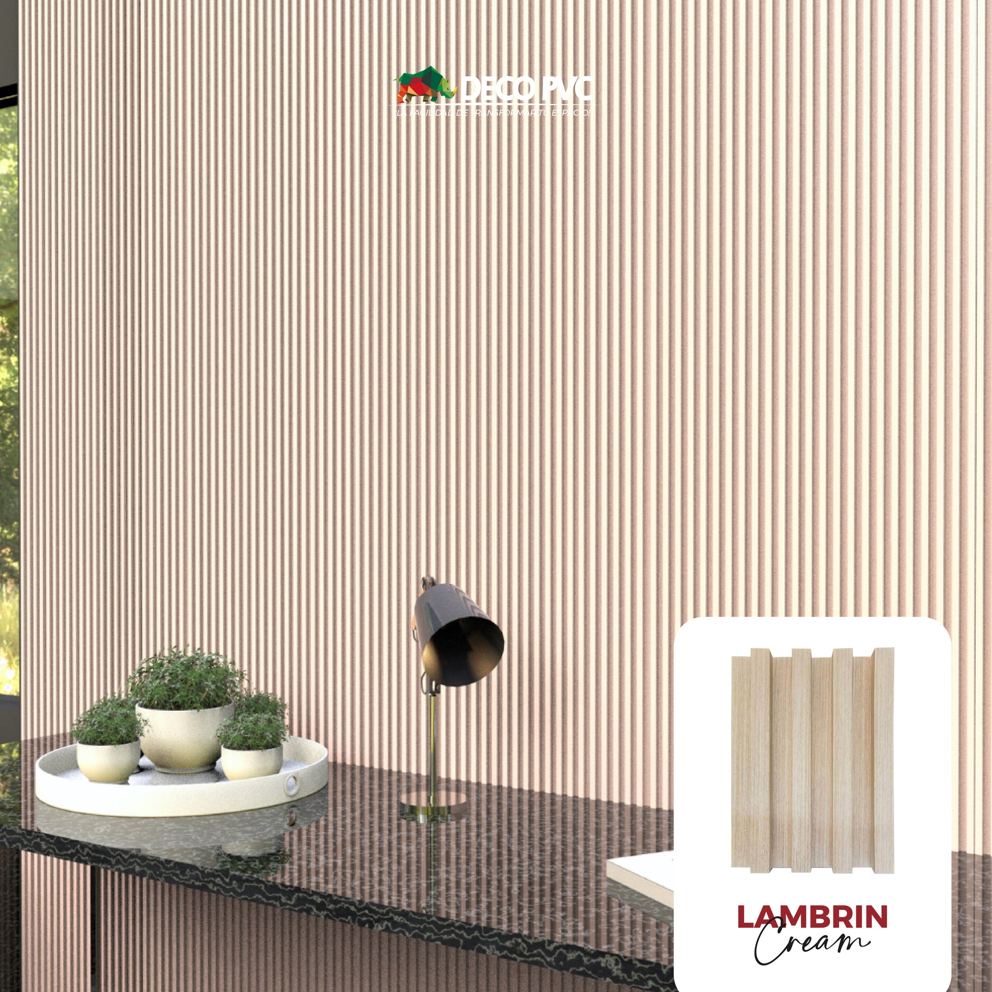 Lambrin Max - Decoslat / 6pzas / 16.8*280cm