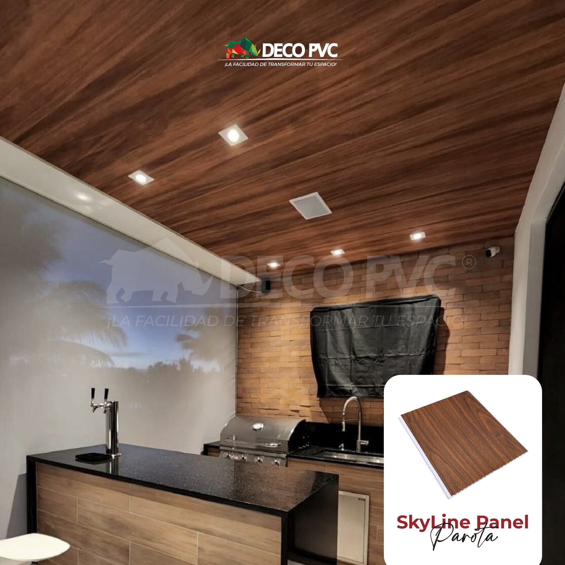 SkyLine Panel / 8pzas / 25*0.8*280cm