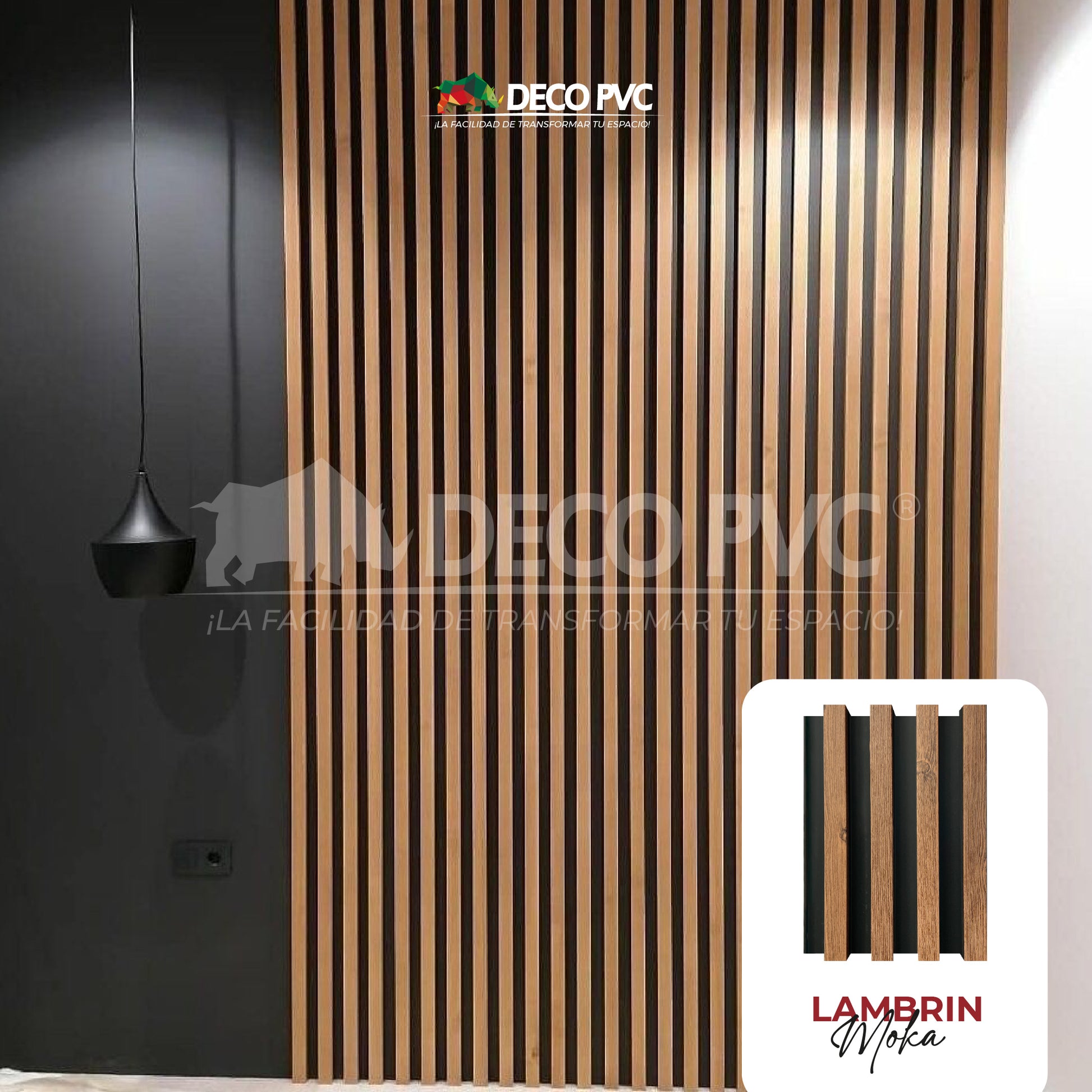 Lambrin Max 290 - Decoslat / 14pzas / 16.8*2.4*290cm