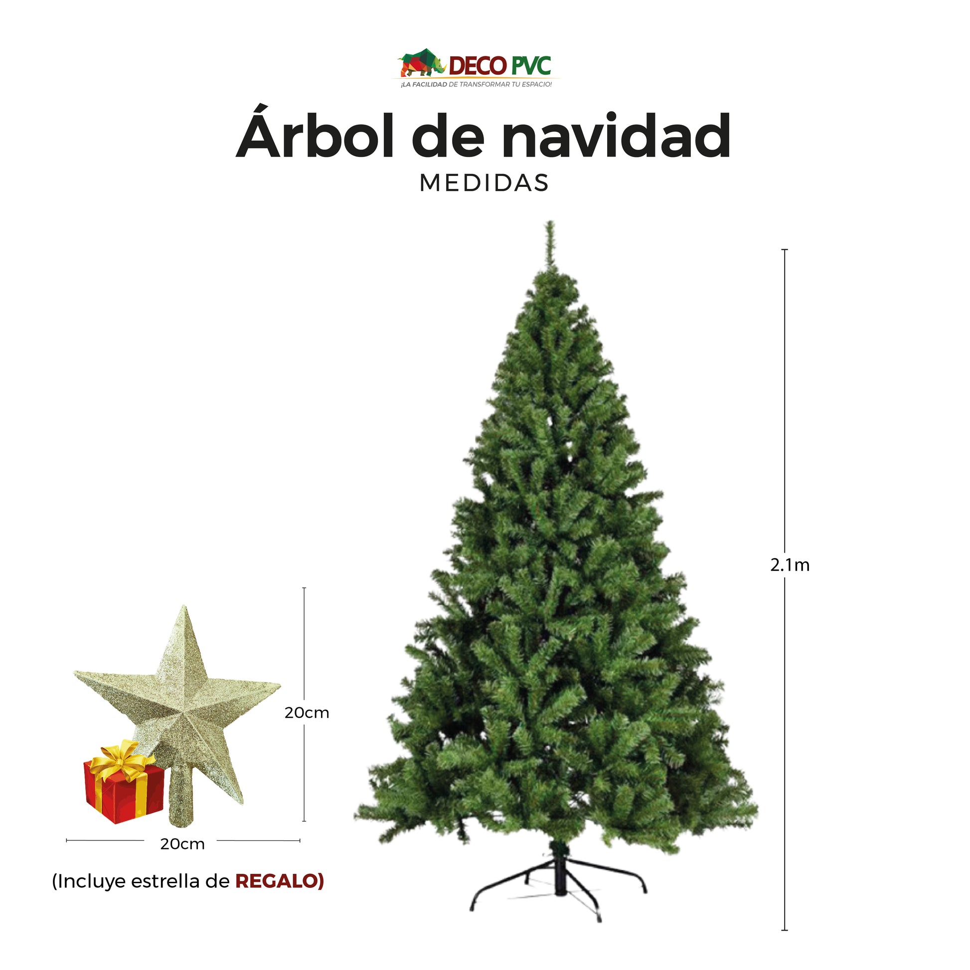Árbol de Navidad - DECO PVC