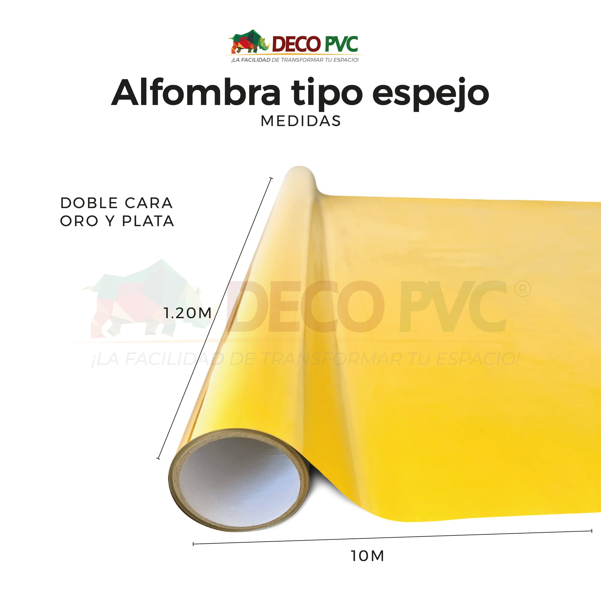 Alfombra tipo espejo