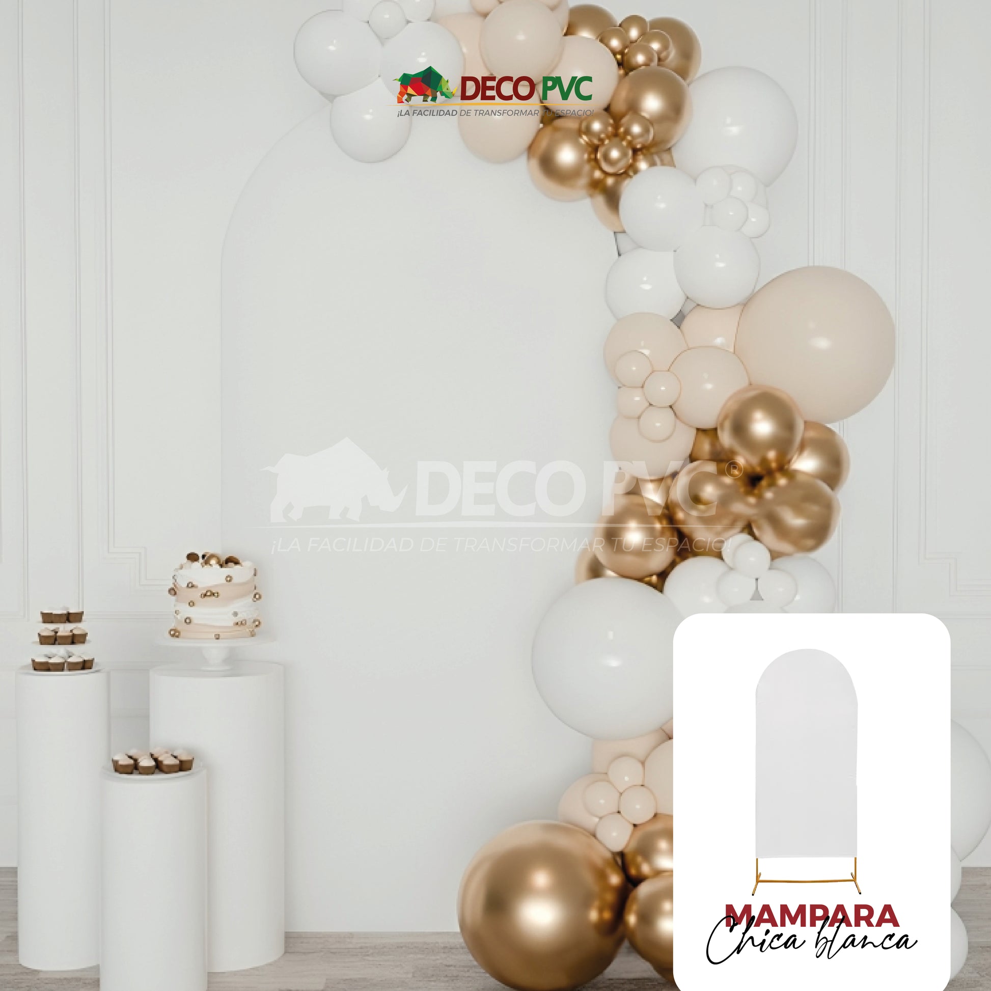 Dúo Mamparas Decorativas Blanco