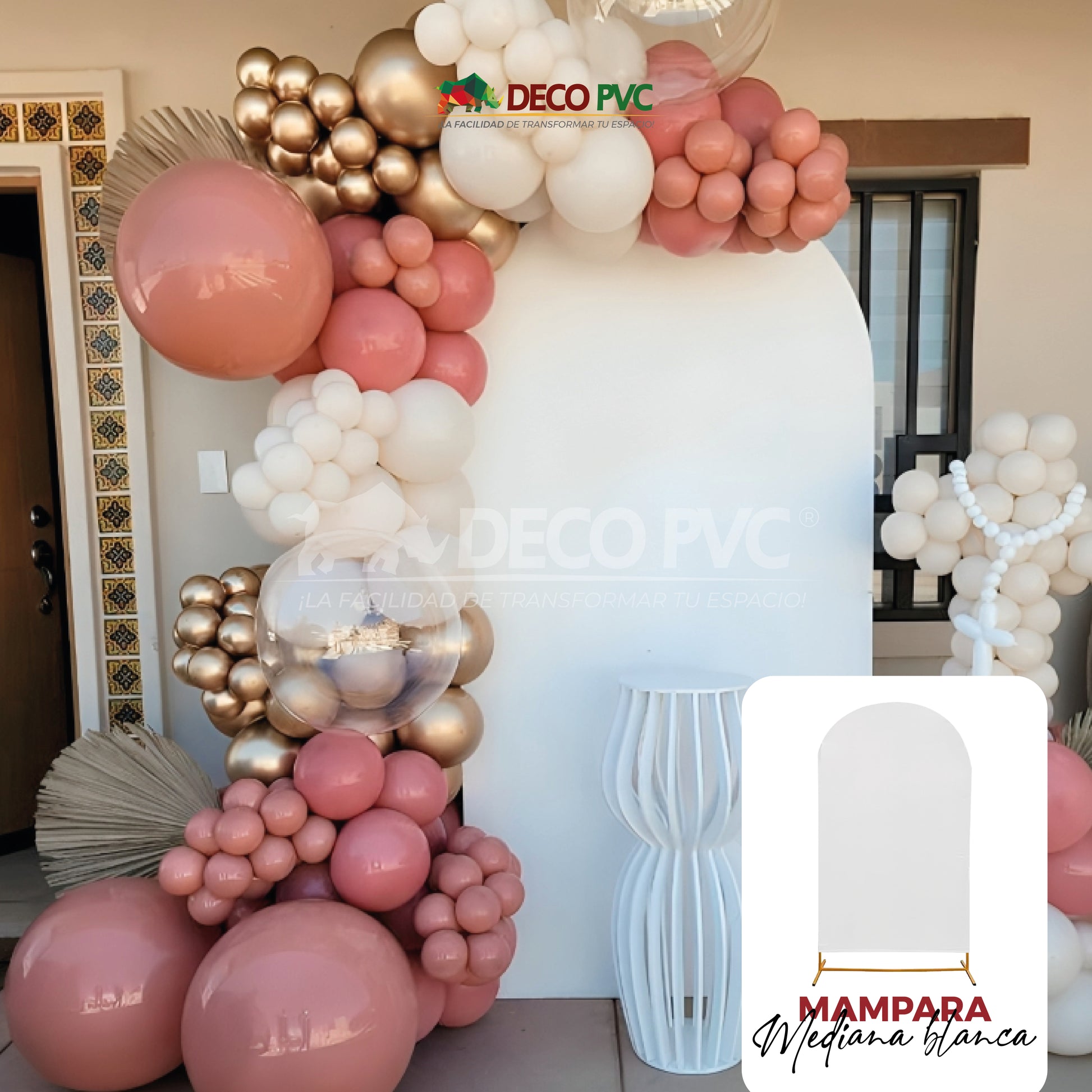 Dúo Mamparas Decorativas Blanco
