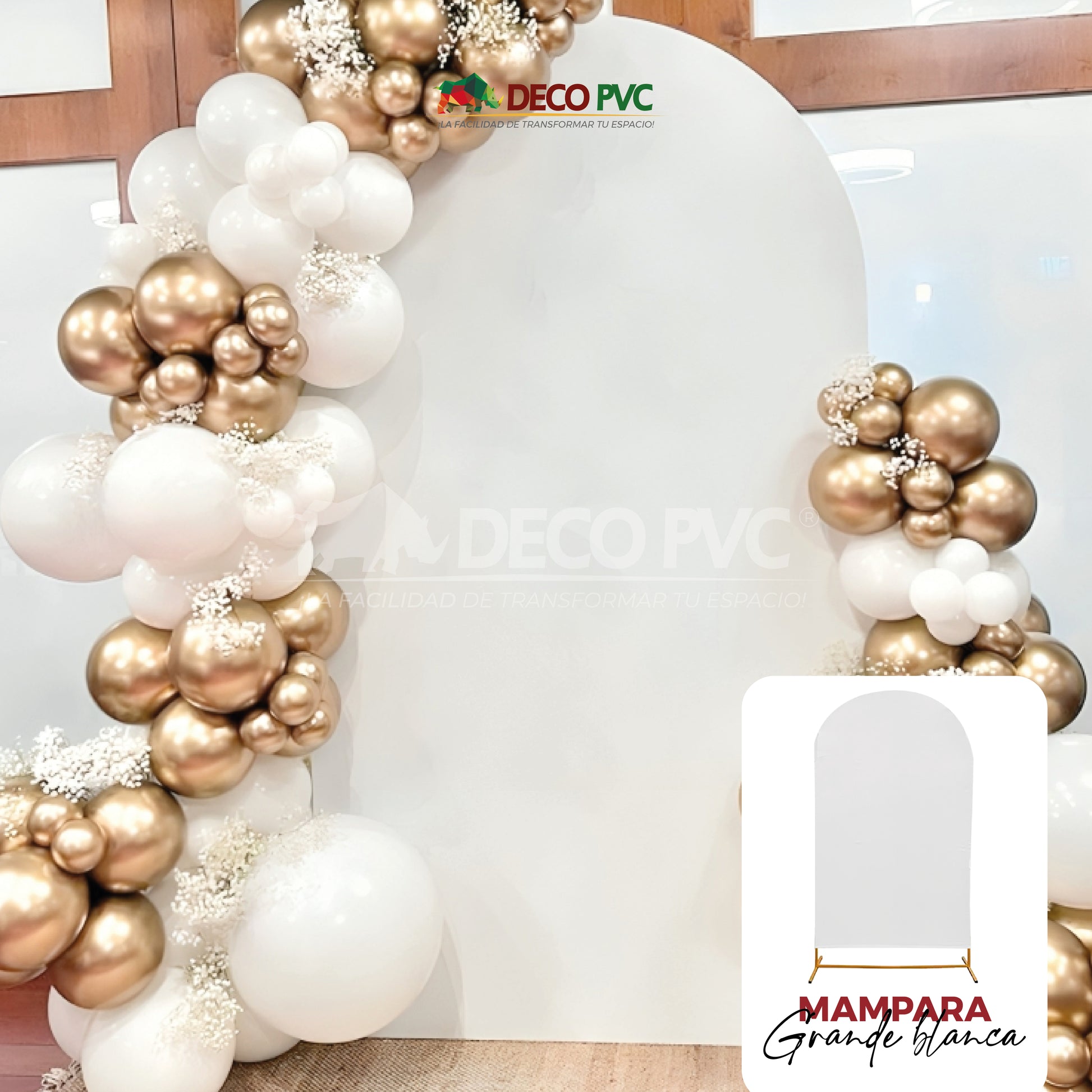 Dúo Mamparas Decorativas Blanco