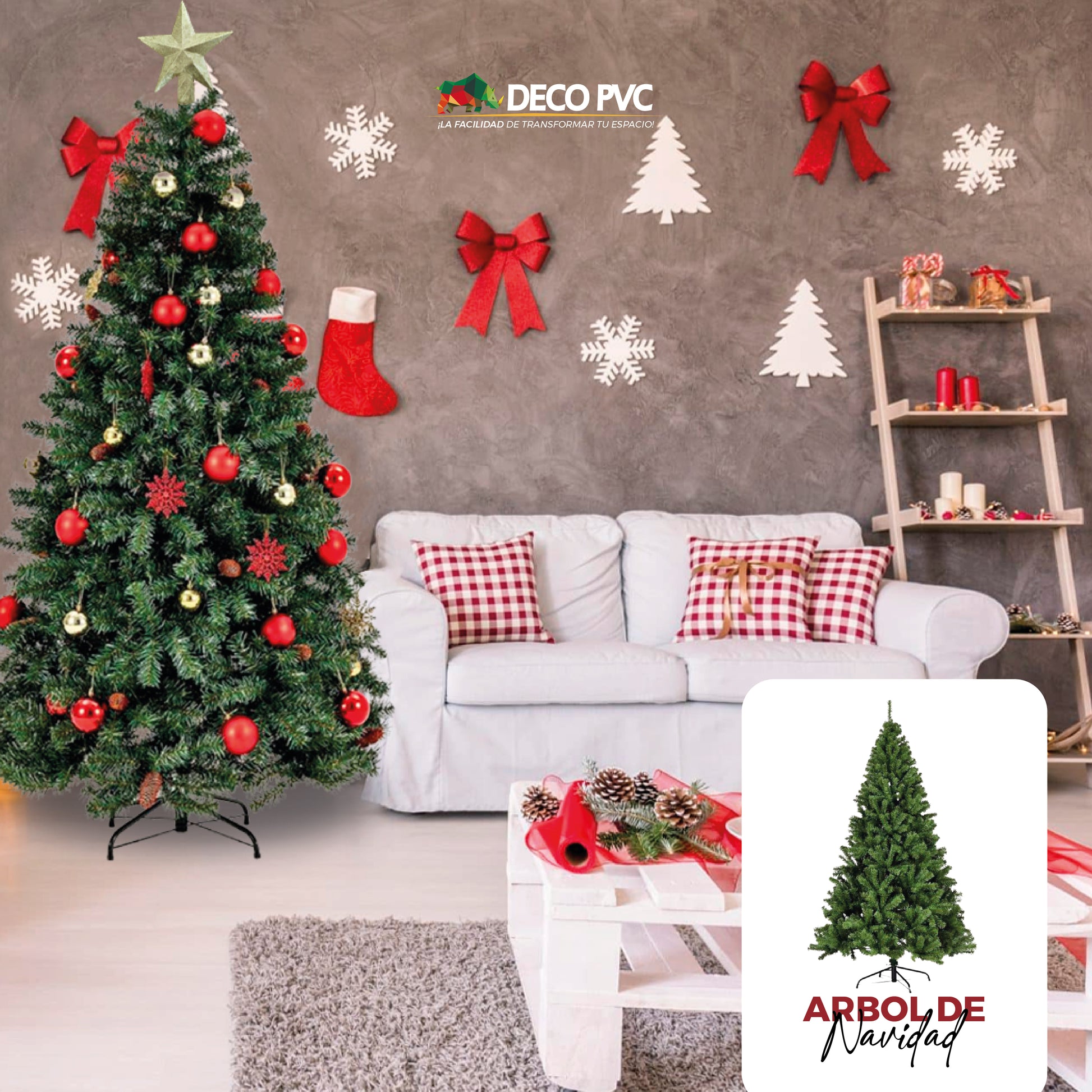 Árbol de Navidad - DECO PVC