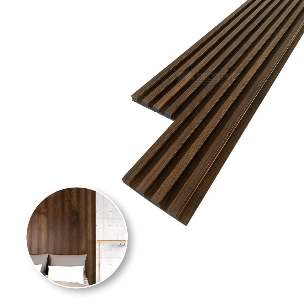 Lambrin Max - Decoslat / 6pzas / 16.8*280cmLM004 Chocolate
