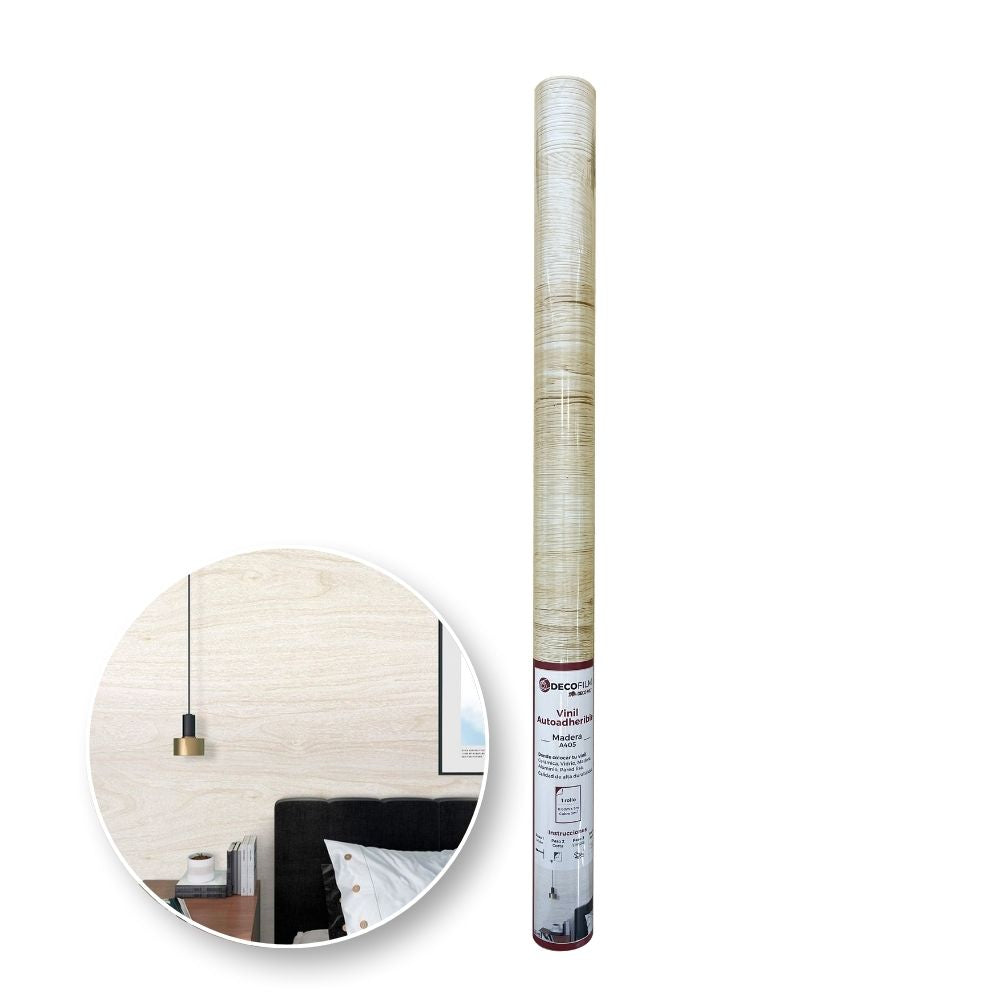 Vinil Autoadherible Madera en rollo (0.60x5m) - DECOFILM®