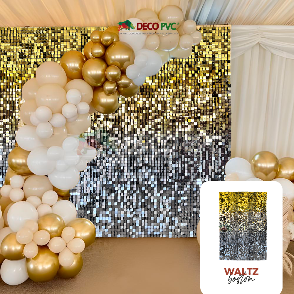 Panel 4D Degradado - Boston waltz / 30pzas / 30*30cm