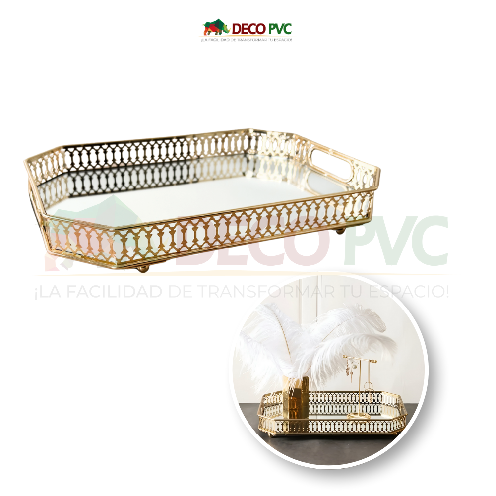 Charola Decorativa - Decoluxe