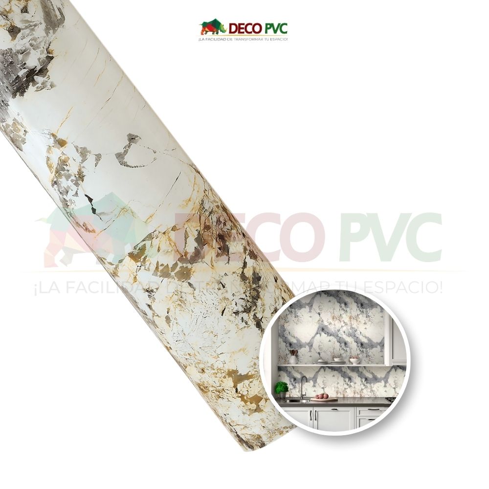 Mármol de PVC Autoadherible en rollo