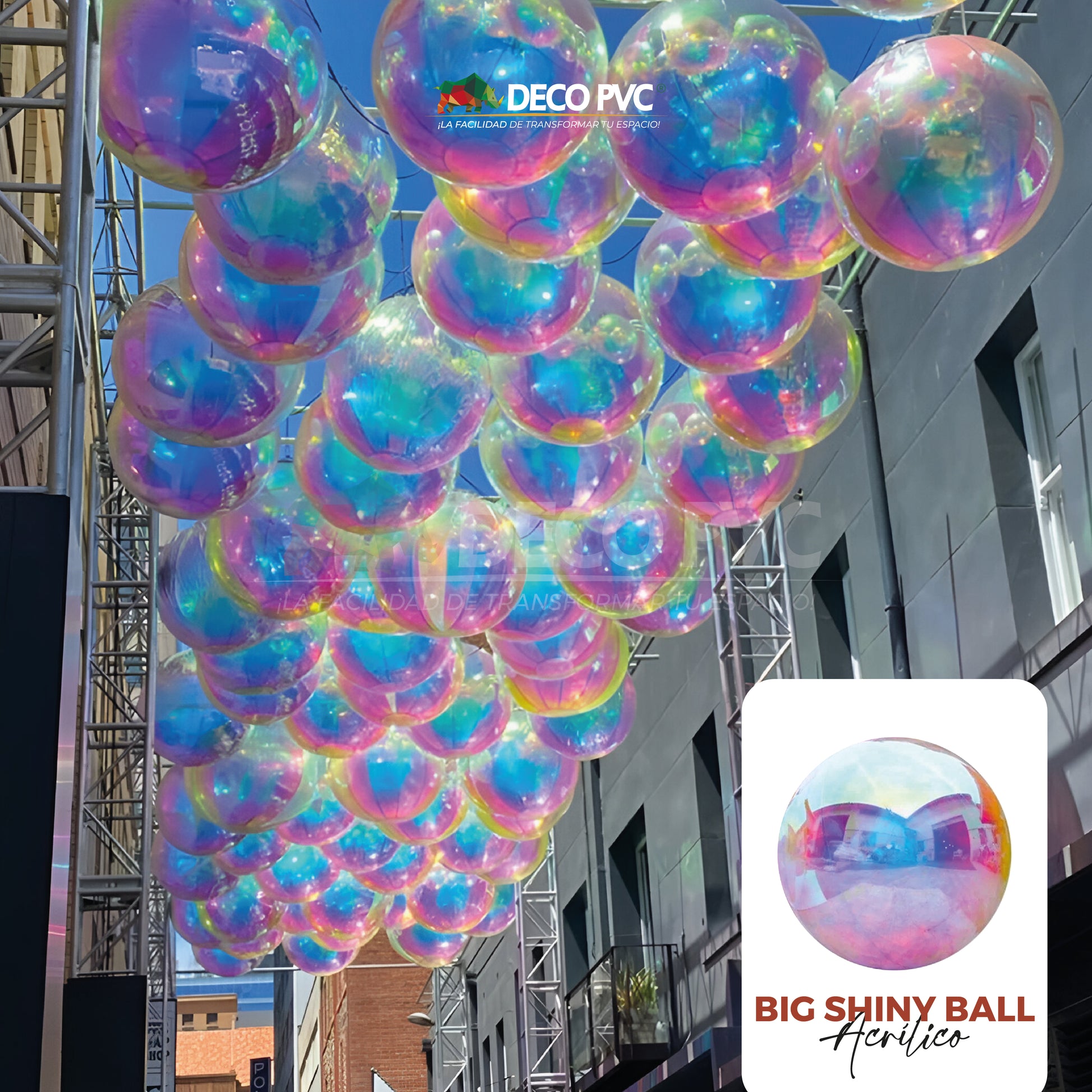 Big Shiny Balls / Acrilico - BolaBola®