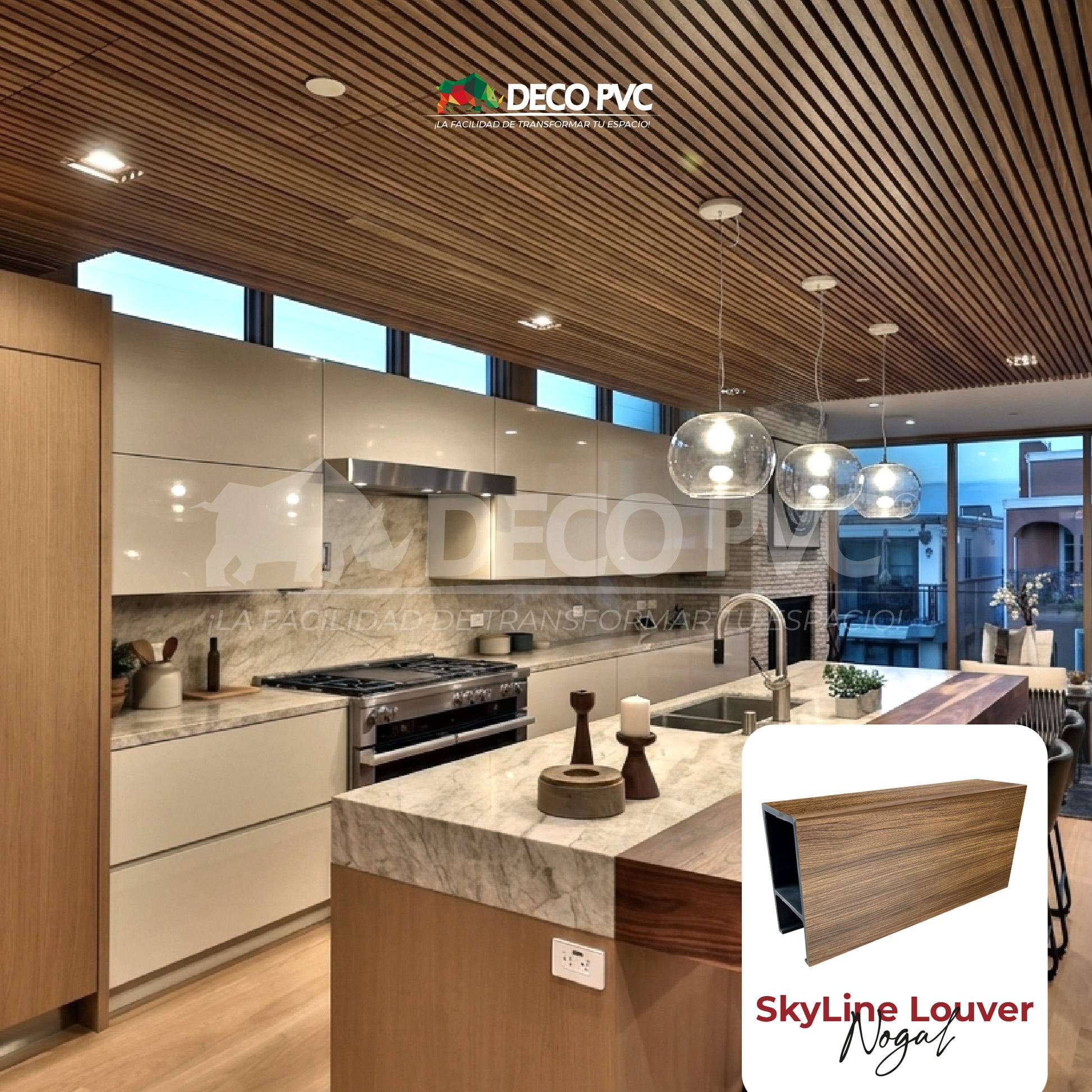 SkyLine Louver / 6pzas / 9*5*280cm