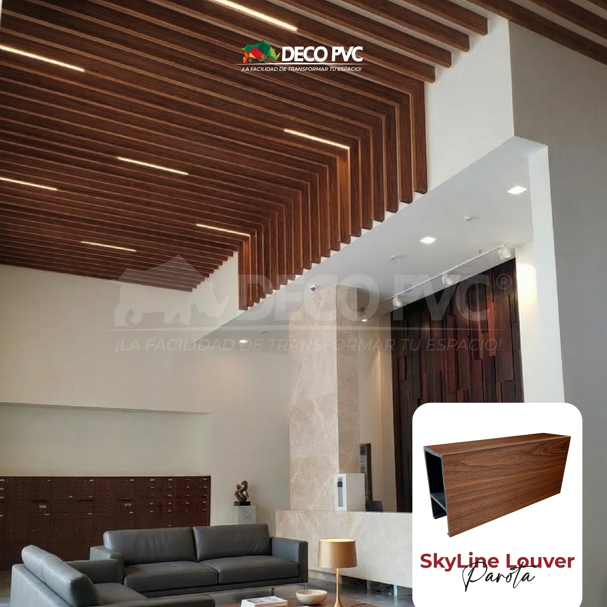 SkyLine Louver / 6pzas / 9*5*280cm