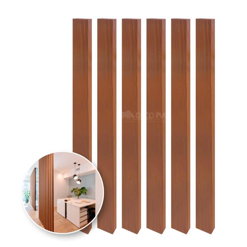 Viga para Interior WPC / 6pzas / 5*10*280cm