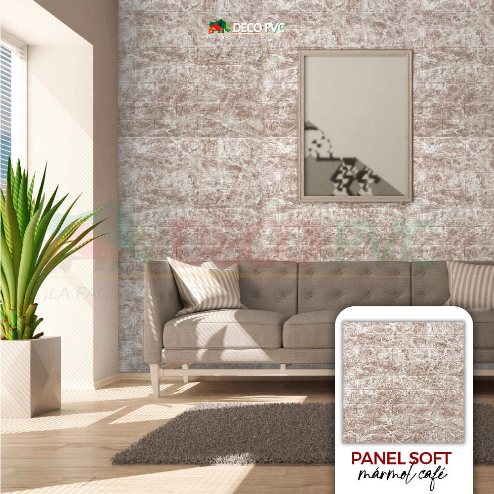 Panel Soft 3D Autoadherible / 10pzas / 70*77cm