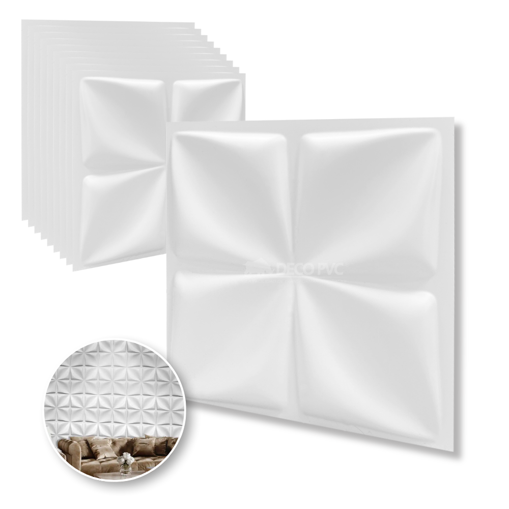 PANEL 3D -Flor S106 / 10pzas / 50*50cm