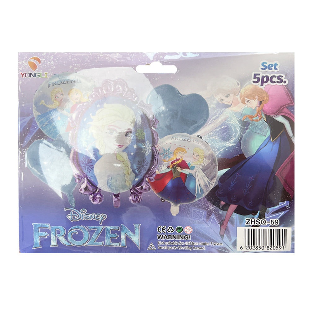 Globo - Frozen corazón plata