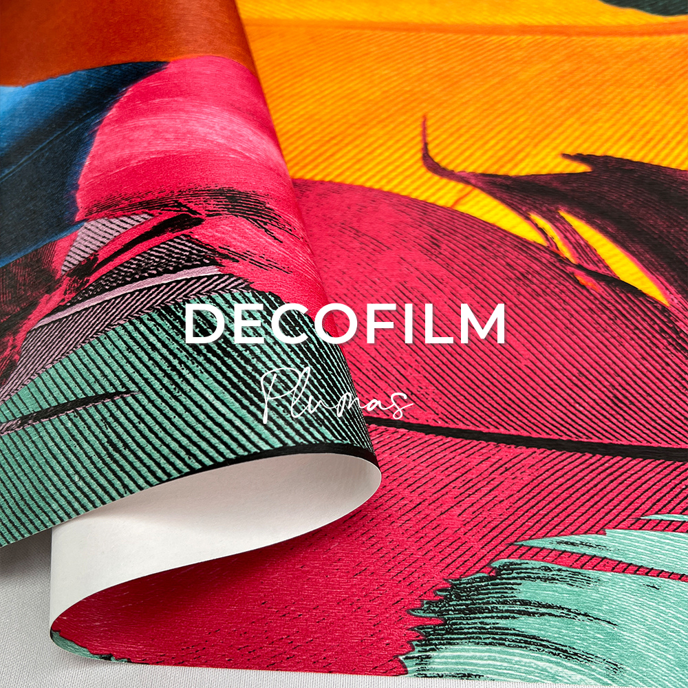 Papel Tapiz Plumas - DECOFILM® / 1 rollo / 0.53*9.5m