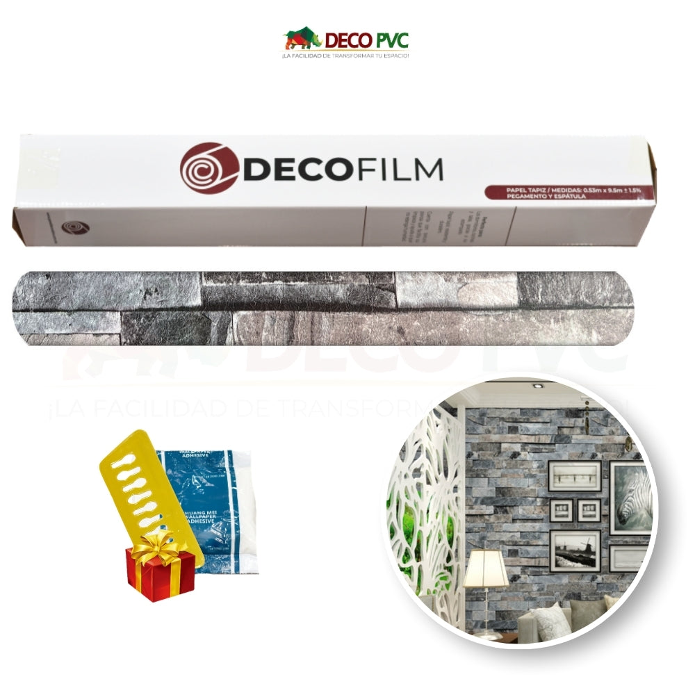 Papel Tapiz Cantera - DECOFILM® / 1 rollo / 0.53*9.5m