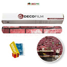 Papel Tapiz Ladrillo - DECOFILM® / 1 rollo / 0.53*9.5mLADRILLO ROJO