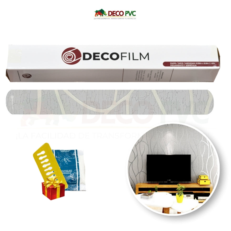 Papel Tapiz Ondas - DECOFILM® / 1 rollo / 0.53*9.5mONDAS VODKA