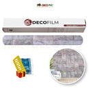 Papel Tapiz Mármol - DECOFILM® / 1 rollo / 0.53*9.5mAzul
