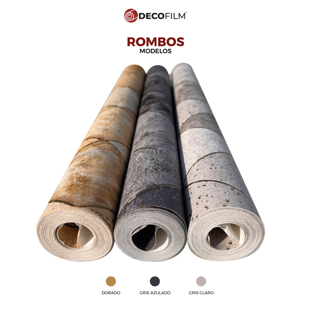 Papel Tapiz Rombos - DECOFILM® / 1 rollo / 0.53*9.5m